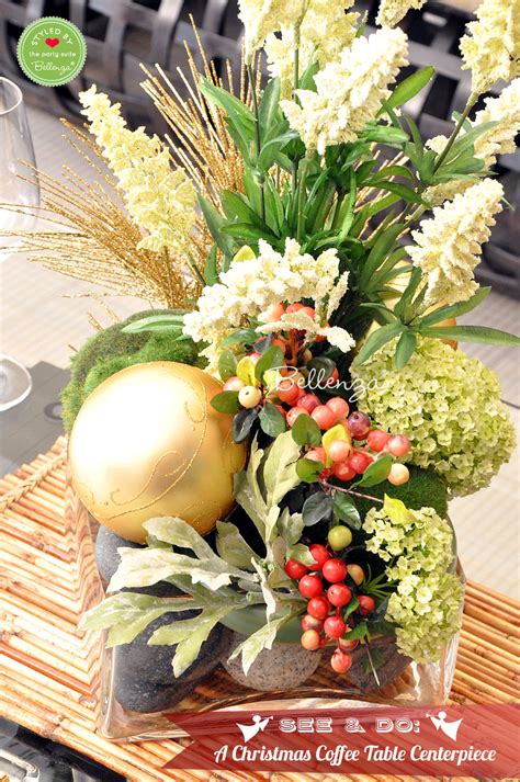 The center i have chosen are simple to make and inexpensive. How to Make a Christmas Coffee Table Centerpiece