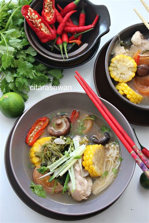 Cara masak sup ayam sangat sedap amp mudah. Sup Ayam Cendawan Thai ~ Resepi Terbaik | Cooking recipes ...