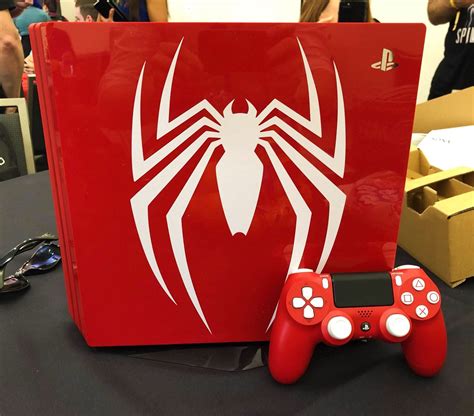 Sony S Special Edition Spider Man Ps4 Pro Console Is Pretty Damn Sexy Gaming