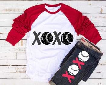 Download XOXO Baseball Tackle Svg Play Love Tackle valentine's day ...