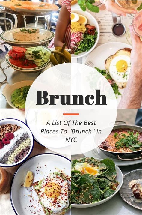 A List Of The Best Places To Brunch In Nyc There S No Denying That