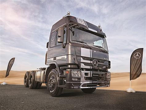 Mercedes Benz Launches Special Edition Actros Truck In Uae Drive