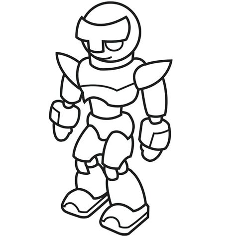 Also check out our other cartoon coloring pages with a variety of drawings to print and paint. Robot Coloring Pages at GetColorings.com | Free printable ...