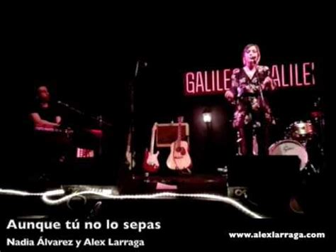 Lucía se cruza con juan en un centro comercial y siente algo en su corazón. Aunque tu no lo sepas - Nadia Alvarez y Alex Larraga - YouTube