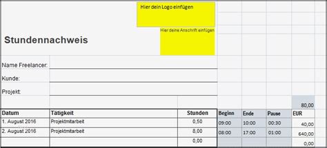 Besuchen sie diese site für details: Rapportzettel Vorlage Handwerk Hübsch Kostenlos Einfacher ...
