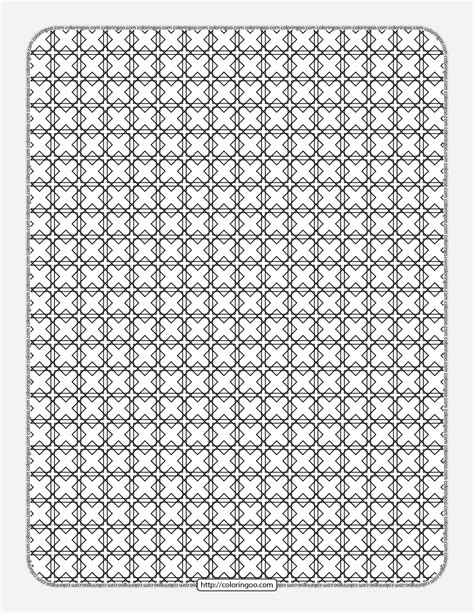 Free Printable Geometric Pattern 031