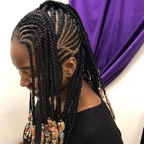 The Braids And Beads Trend Is Taking Over Instagram Blackhairstyles