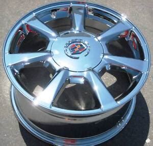 Set Of New Factory Gm Cadillac Cts Oem Chrome Wheels Rims