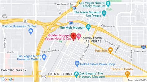 Golden Nugget Las Vegas Map Maps For You