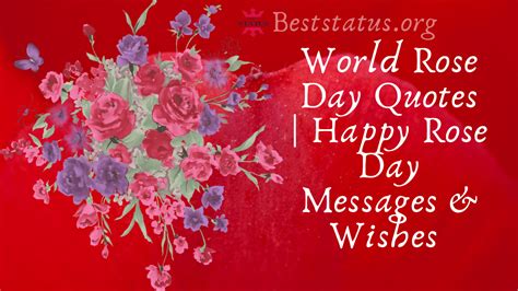World Rose Day Quotes Happy Rose Day Messages And Wishes