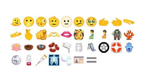 Se De Nye Emojis Gravid Mand Brune Bønner Og Smeltet Ansigt