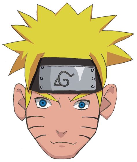 Naruto Face Drawing By Putputjunior On Deviantart
