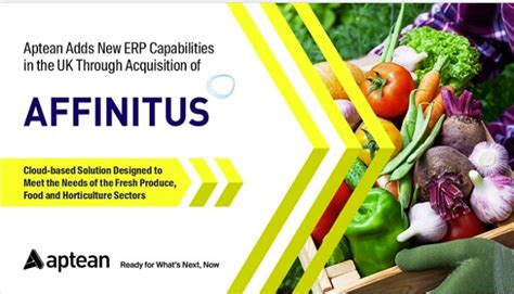 Affinitus Group Acquired By Aptean Affinitus Group