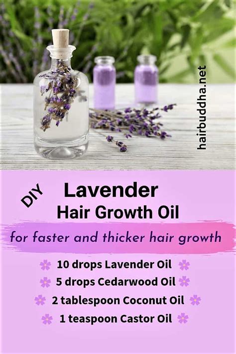 4 Benefits Of Lavender Oil For Hair How To Use And Diy Hair Oil Recipe Hair Buddha