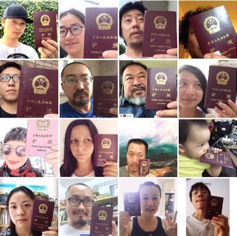 Ai Weiwei Fans Start Passport Selfie Trend - artnet News