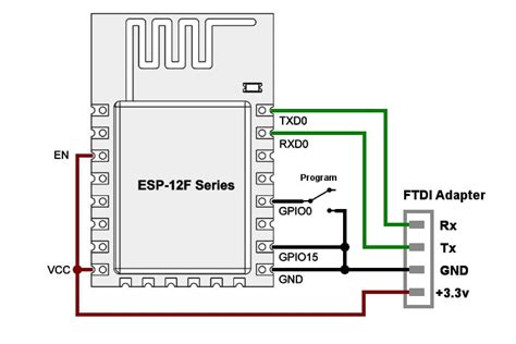 Esp8266 12f схема подключения 90 фото