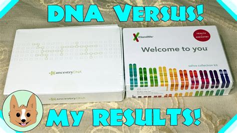 Results Comparison Ancestrydna Vs 23andme Genetic Dna Tests Youtube