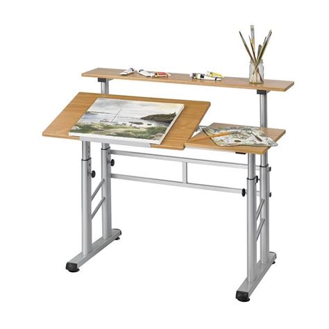 Using these for shelves and for tables with casters. Safco Height Adjustable Split Level Drafting Table | eBay