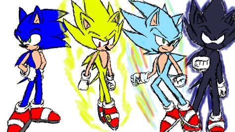 Sonic Super Forms 2 By Ichirozuri On Deviantart