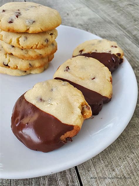 Chocolate Chip Shortbread Cookies Chocolate Chip Shortbread Cookies