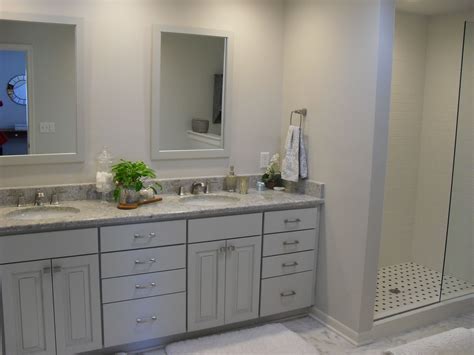 Our collection of stylish bathroom wall cabinets and linen cabinets provide the storage you need for any bathroom. This bathroom remodel in East Lansing, Michigan, resulted ...