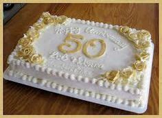 50 anniversary sheet cake - Google Search | 50th anniversary cakes