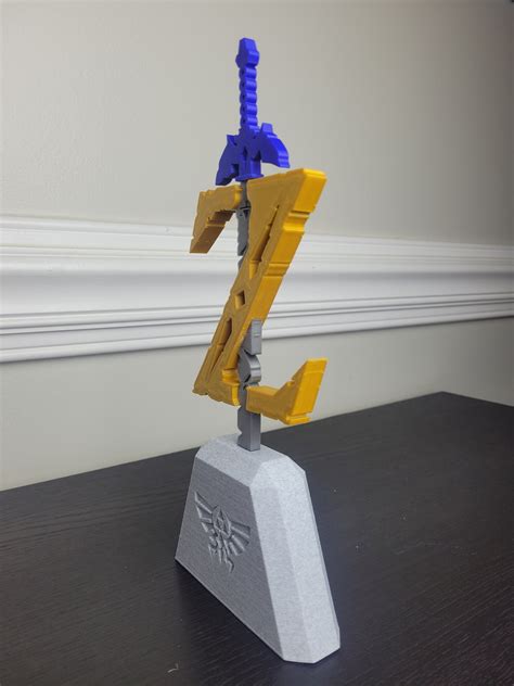 3d printed zelda sword breath of the wild etsy