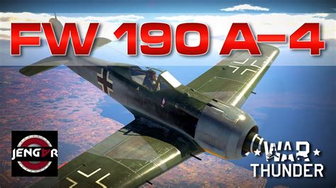 War Thunder Realistic Fw 190 A 4 Fm And Gun Buff Youtube