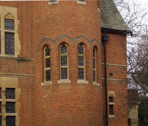 Round Tower On Tower House By William Burges