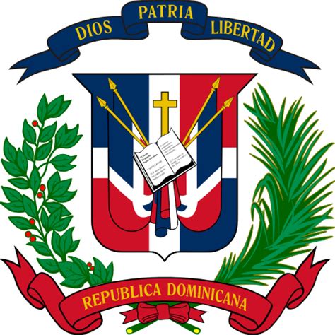 Cop16.mx on the margin appears a seal that reads: El Escudo Nacional - República Dominicana en MundoDominicano