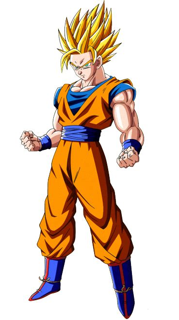 Imagen Goku Super Saiyajin 2 Totalpng Dragon Ball Fanon Wiki