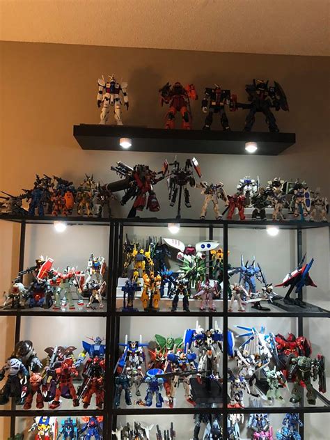A Simple Yet Gorgeous Setup For A Gunpla Collection By Stuart Culpepper