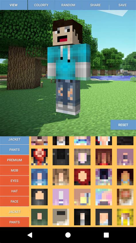 Custom Skin Editor Minecraft Para Android Apk Baixar