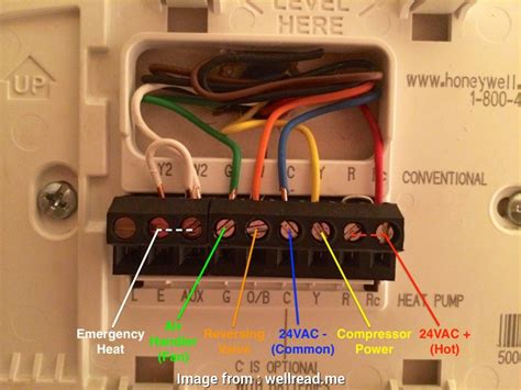 If the old thermostat is still installed, then this will work. Honeywell Thermostat Wiring Diagram, Heat Pump Professional Honeywell Thermostat Wiring 3 Wire ...