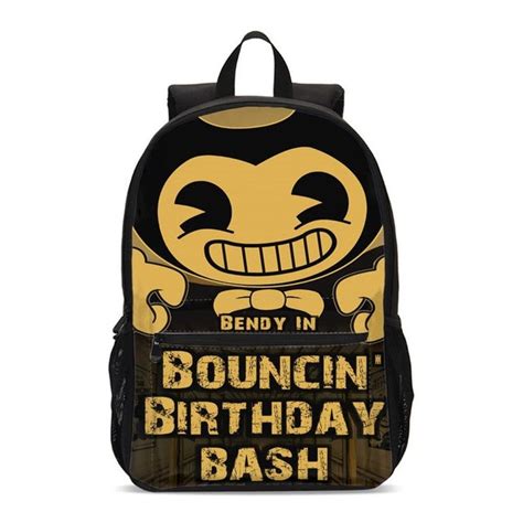 Bendy And The Ink Machine Backpack For Children School Bags Cartoon