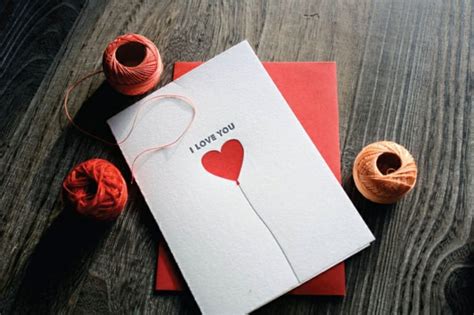 Carte de St-Valentin à faire soi-même pour donner du bonheur