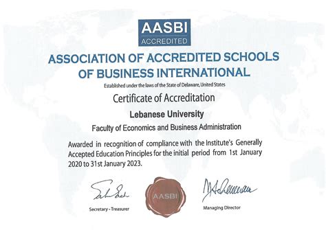 #3 ranked undergraduate accounting program. Lebanese University