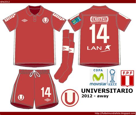 Fútbol Mundial Kits Uruguay Universitario 2012 Home Y Away