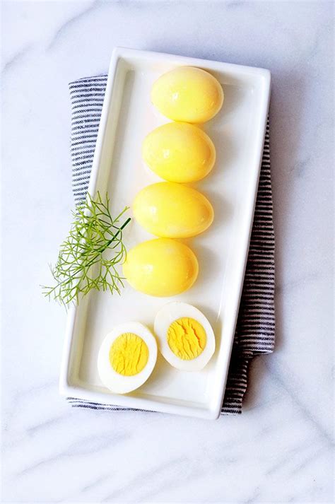 Mustard And Turmeric Yellow Pickled Eggs Mighty Mrs Super Easy
