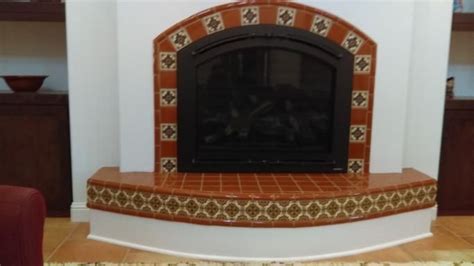 Mexican Tile Designs Fireplace Gallery Mexican Tile Fireplace