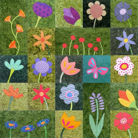 These free printable flower patterns allow you to to practice new stitches without committing to big projects. Free Butterfly Applique Pattern | Shiny Happy World