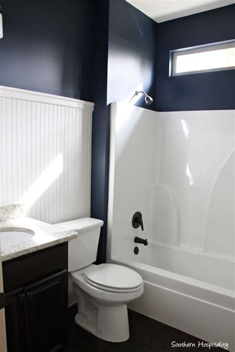 Navy Bathroom Decorating Ideas Blue Bathroom Decor White Bathroom