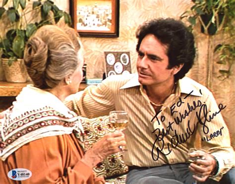 richard kline signed three s company 8x10 photo inscribed best wishes and larry beckett coa