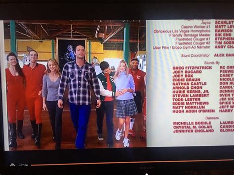 In The Closing Credits Sequence Of Dodgeball 2004 Amber Is Pregnant