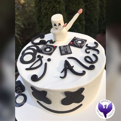 dj marshmello birthday cake - Google Search | Birthday party cake