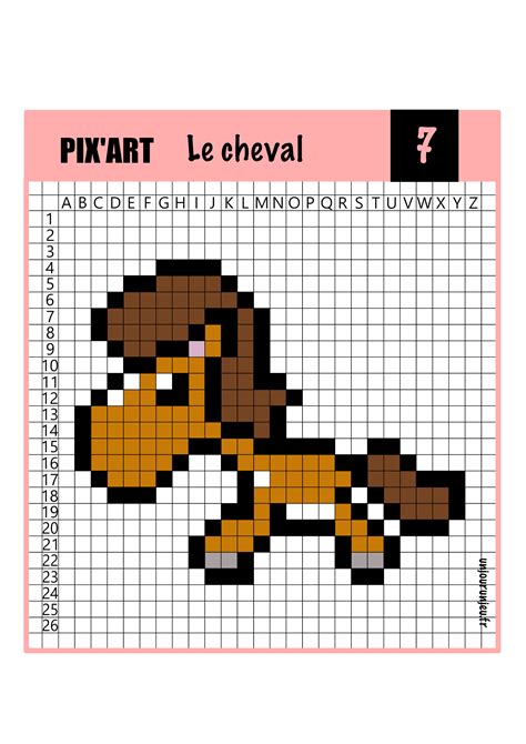 Images pixel art facile animaux. Pixel Art animaux : 12 modèles à télécharger gratuitement ...