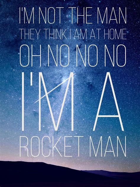 rocket man elton john song lyrics intellect actual verse press