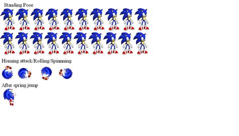 Sonic 4 Sprites Model By Chaos Nothing777 On Deviantart