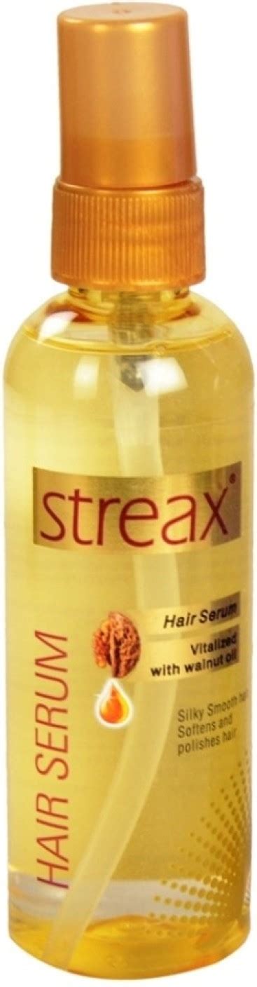 Hairdirect carries serums and oils you can use on a regular basis to strengthen your hair and protect it from oxidation and breakage caused by heat and harmful uv rays. Streax Hair Serum - Price in India, Buy Streax Hair Serum ...