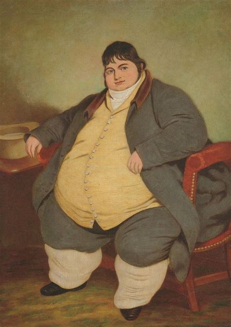 Daniel Lambert Biggest Fattest Man Stamford Leicester Postcard Europe